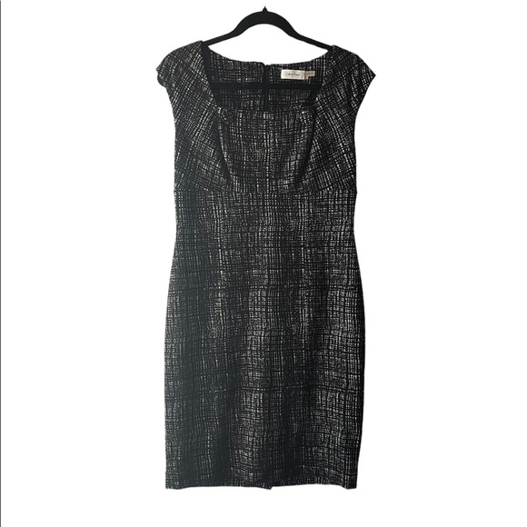 Calvin Klein Sheath Dress Size 8 Business Casual - Picture 1 of 4